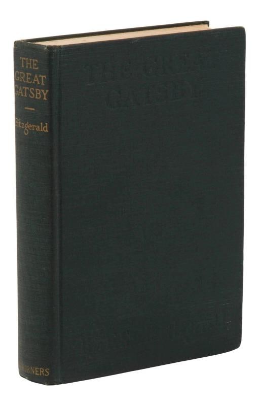 The Great Gatsby ~ by F. SCOTT FITZGERALD ~ First Edition ~ 1st Printing 1925: Author: Fitzgerald, F. Scott,Country of Origin: United States of America,Publisher: Charles Scribner's Sons,Year Printed: 1925,Special Attributes: 1st Edition,Binding: Hardcover,Original/Facsimile: