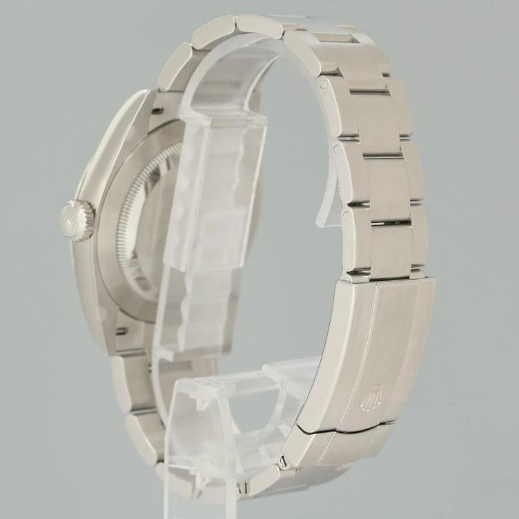 2026 NEW PAPERS 134300 Steel Rolex Oyster Perpetual 41mm Green Stick Watch Box/Papers - 4