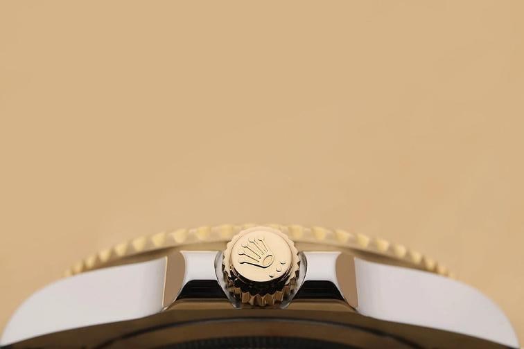 2012 CARD ROLEX MENS GMT MASTER II 40MM 116713LN 18K YELLOW GOLD STEEL WATCH - 10