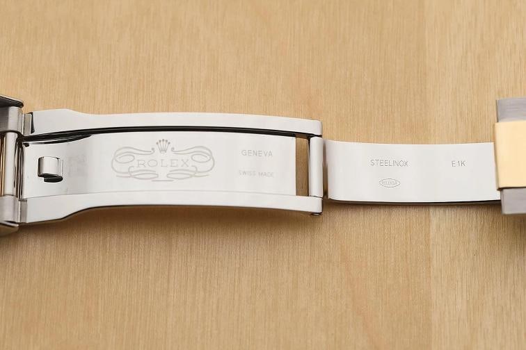 2012 CARD ROLEX MENS GMT MASTER II 40MM 116713LN 18K YELLOW GOLD STEEL WATCH - 12