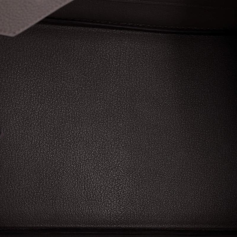 Hermes Birkin Handbag Grey Togo with Rose Gold Hardware 35 - 7