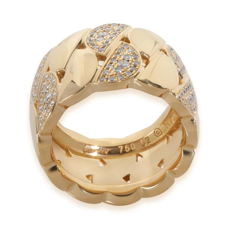 Cartier Yellow Gold Diamond La Dona Ring - 2