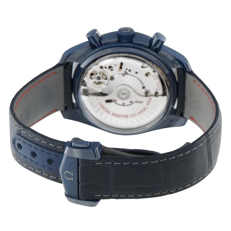 Omega Speedmaster Moonphase Blue Side of the Moon Ceramic Watch 304.93.44.52.03 - 4