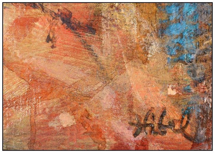 Edna Hibel Original Oil Painting On Board Signed Portrait Female Framed Artwork - 3