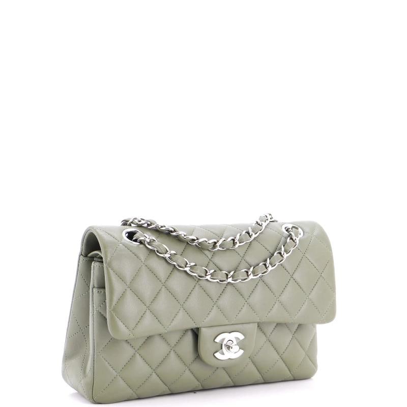 Chanel Classic Double Flap Bag Quilted Lambskin Small - 3