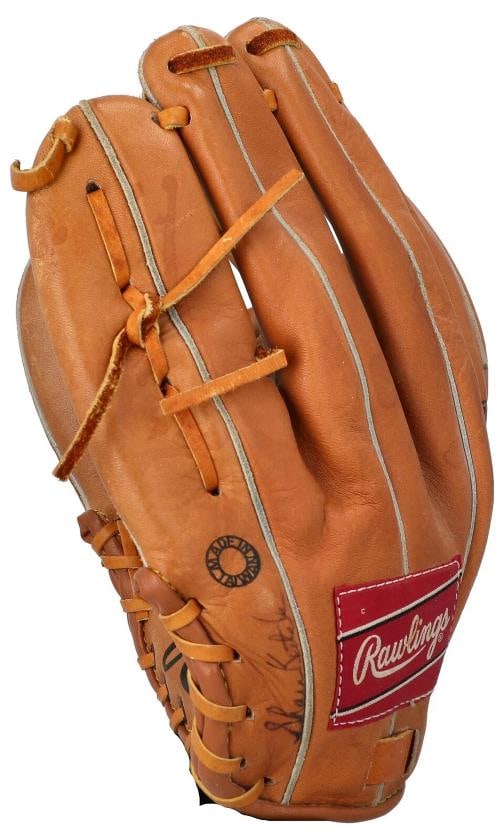 Michael Jordan Signed Rawlings 1980's Baseball Glove Auto JSA COA - 4