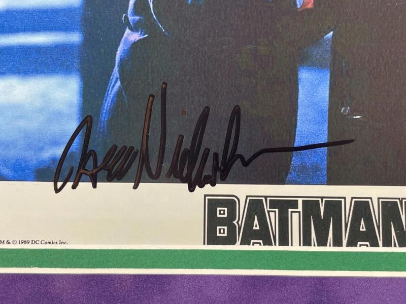 Jack Nicholson Autographed Joker 8x10 Photo Framed PSA/DNA Signed Batman 1989 - 3
