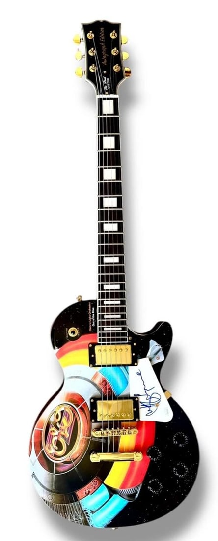 Jeff Lynne Signed Custom Guitar (JSA COA) - 3