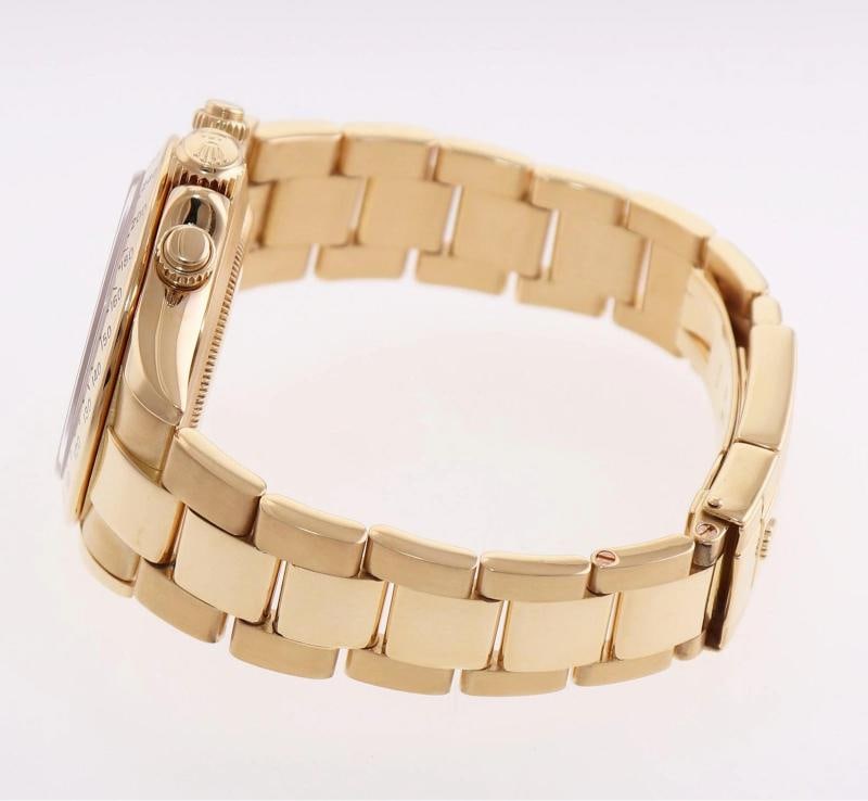 MINT Rolex Daytona 116528 Black Paul Newman Cosmograph Yellow Gold Watch Box - 4