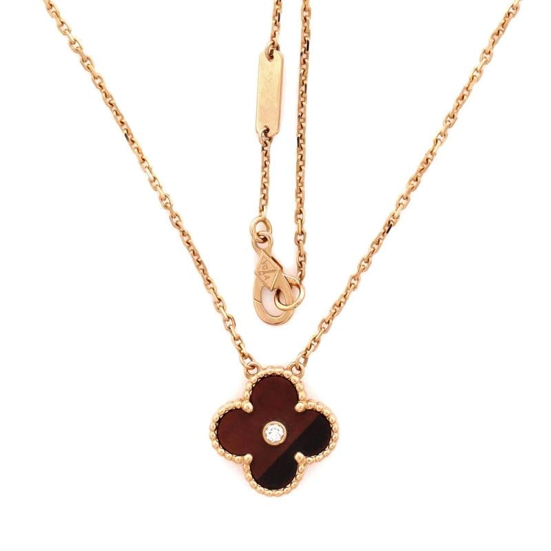 Van Cleef & Arpels Vintage Alhambra Pendant Necklace Limited Edition 18K Rose - 3