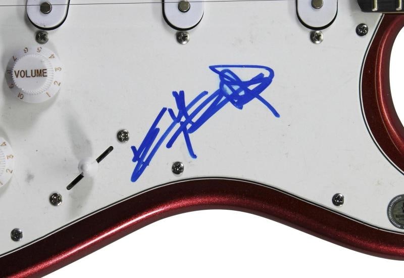 Keith Richards Rolling Stones Authentic Signed Red Electric Guitar BAS #AE13003 - 3