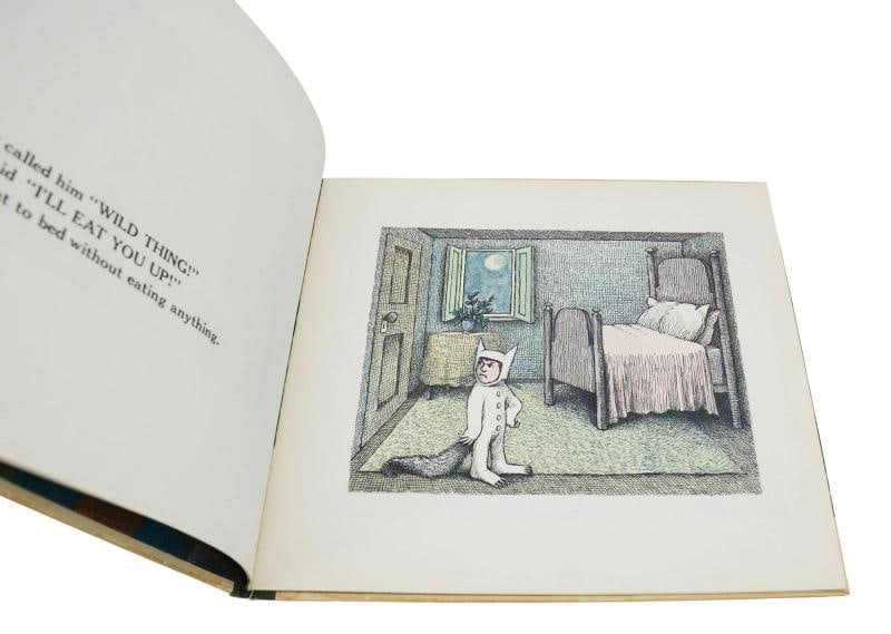 Where the Wild Things Are ~ MAURICE SENDAK ~ First Edition ~ 1st Printing 1963 - 6