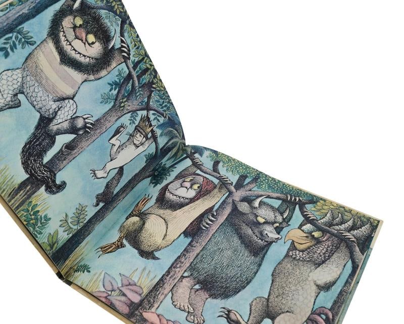 Where the Wild Things Are ~ MAURICE SENDAK ~ First Edition ~ 1st Printing 1963 - 7