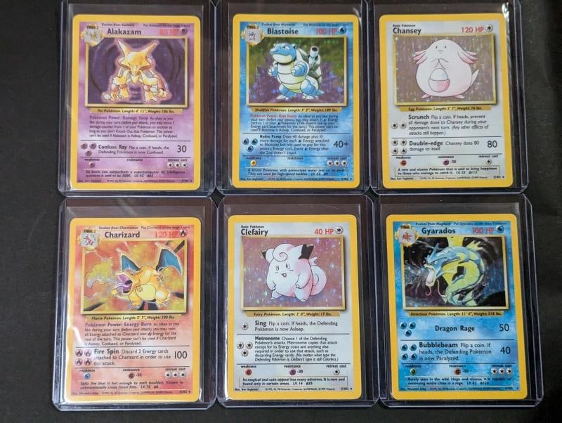 COMPLETE BASE SET POKEMON CARDS 102/102 IN EXC/NEAR MINT CONDITION HIGH GRADE!!! (1 of 14)