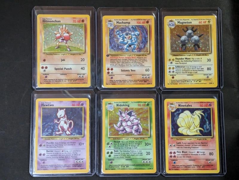 COMPLETE BASE SET POKEMON CARDS 102/102 IN EXC/NEAR MINT CONDITION HIGH GRADE!!! - 2