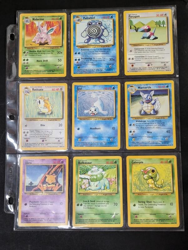 COMPLETE BASE SET POKEMON CARDS 102/102 IN EXC/NEAR MINT CONDITION HIGH GRADE!!! - 7