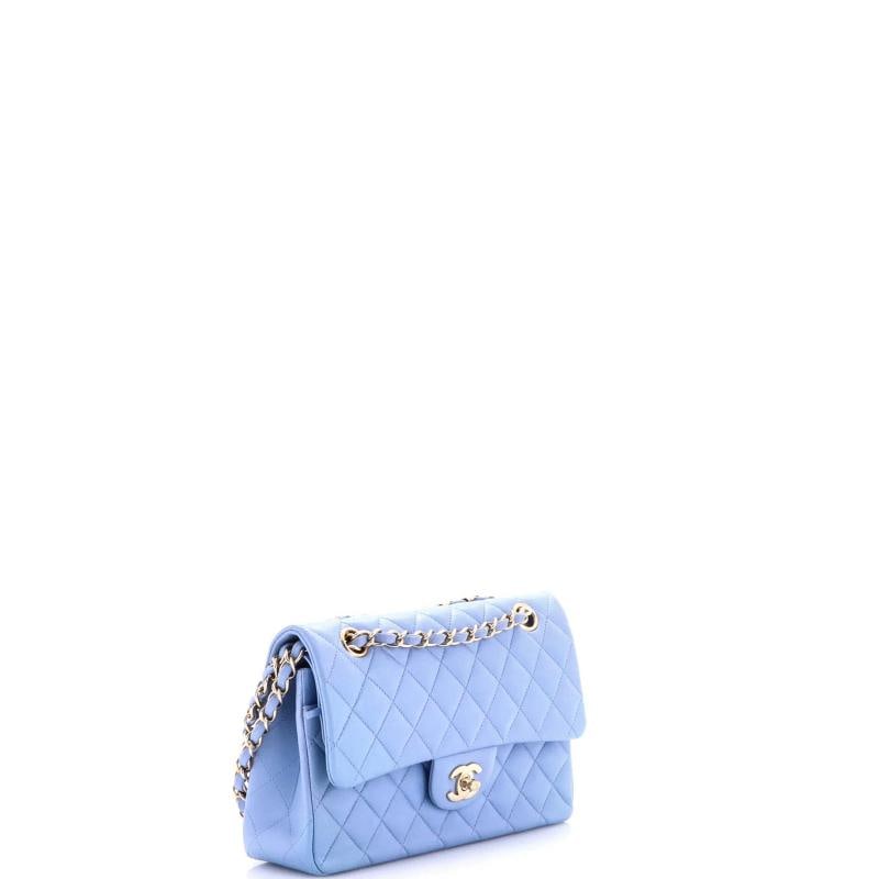 Chanel Classic Double Flap Bag Quilted Lambskin Small - 2