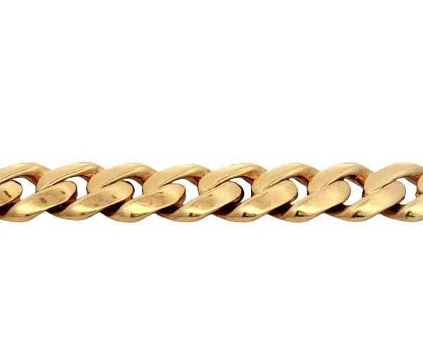Curb Link Bracelet In 18k Yellow Gold - 6