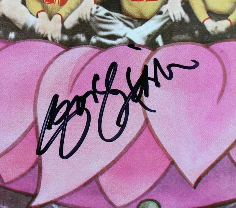 George Harrison Authentic Signed Dark Horse Album Cover W/ Vinyl JSA - 3