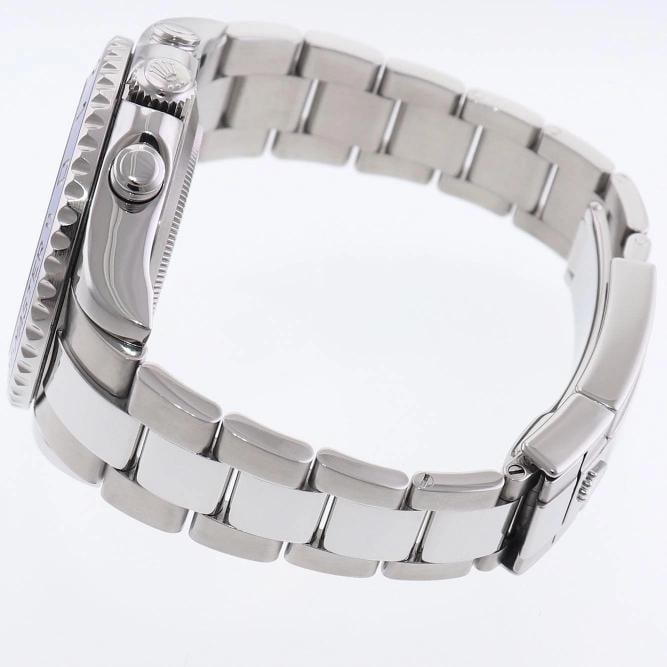 2016 MINT Rolex Yacht-Master II 44mm Steel White Blue Ceramic 116680 Watch Box - 4