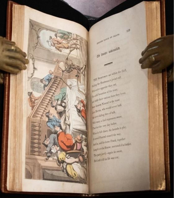 Thomas Rowlandson William Coombe / ENGLISH DANCE OF DEATH 1st Edition 1815 - 15