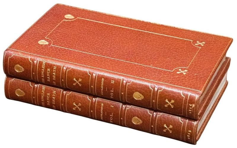 Thomas Rowlandson William Coombe / ENGLISH DANCE OF DEATH 1st Edition 1815 - 2