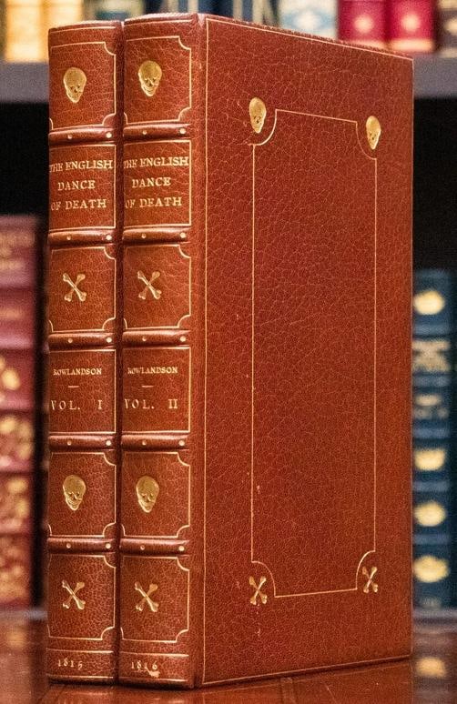 Thomas Rowlandson William Coombe / ENGLISH DANCE OF DEATH 1st Edition 1815 - 3