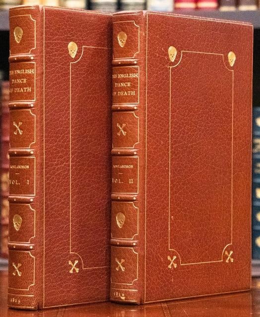 Thomas Rowlandson William Coombe / ENGLISH DANCE OF DEATH 1st Edition 1815 - 5