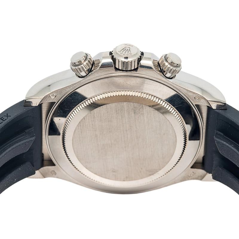 Rolex Daytona 116519LN 2019 Card 18k White Gold Silver Ghost Auto Men Watch 40mm - 6