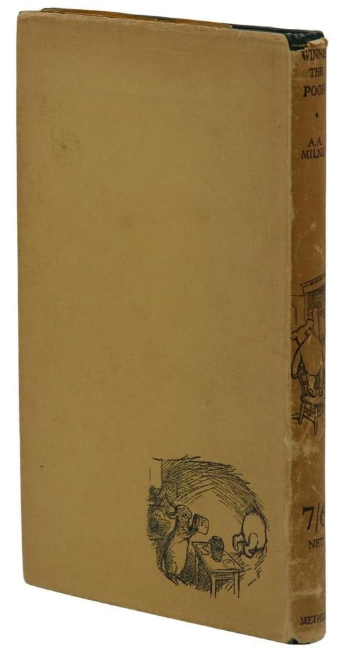 Winnie the Pooh ~ A. A. MILNE ~ First British Edition ~ 1st Printing DJ 1926 AA - 2