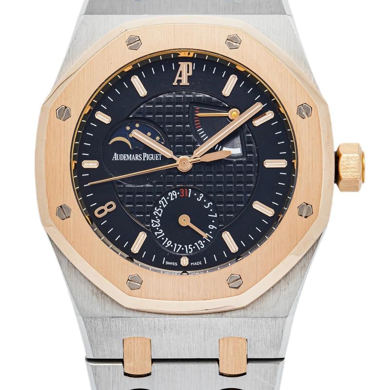 Audemars Piguet Royal Oak 26168SR Automatic Two Tone Black Dial Men's Watch 39mm - 2