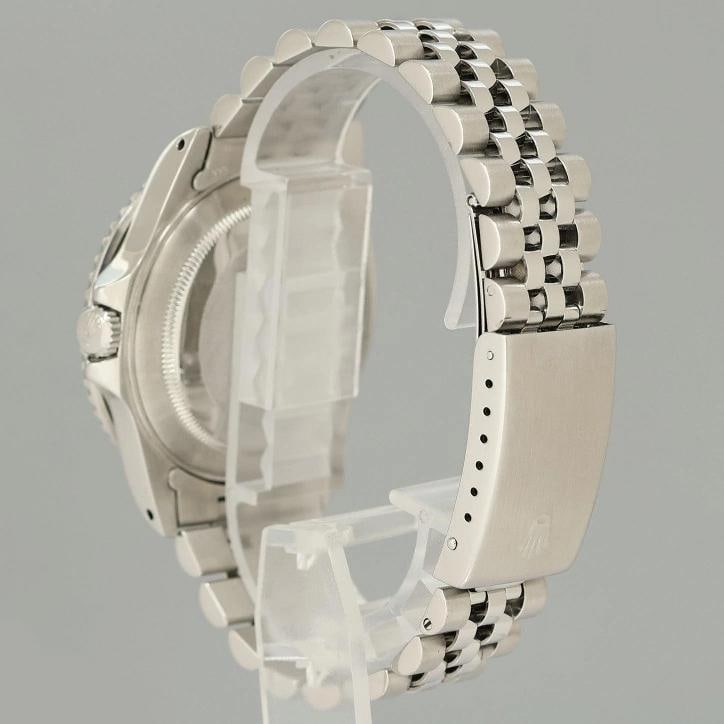 PAPERS MINT Rolex GMT-Master 2 Pepsi Blue Red Jubilee Steel 16710 Watch Box/papers - 4