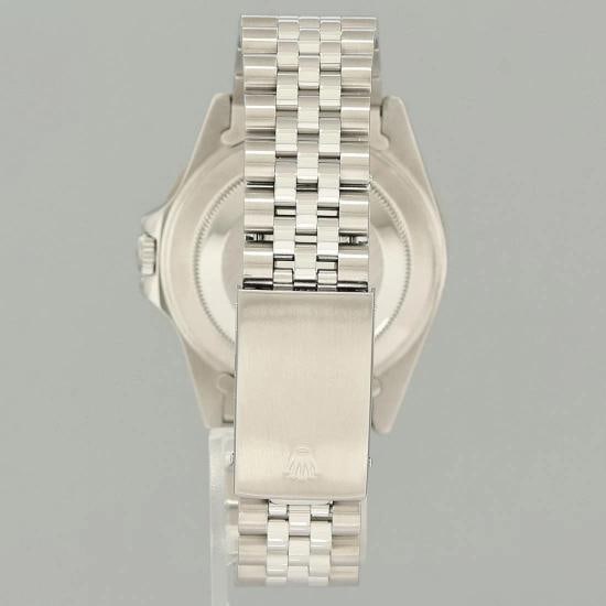 PAPERS MINT Rolex GMT-Master 2 Pepsi Blue Red Jubilee Steel 16710 Watch Box/papers - 5