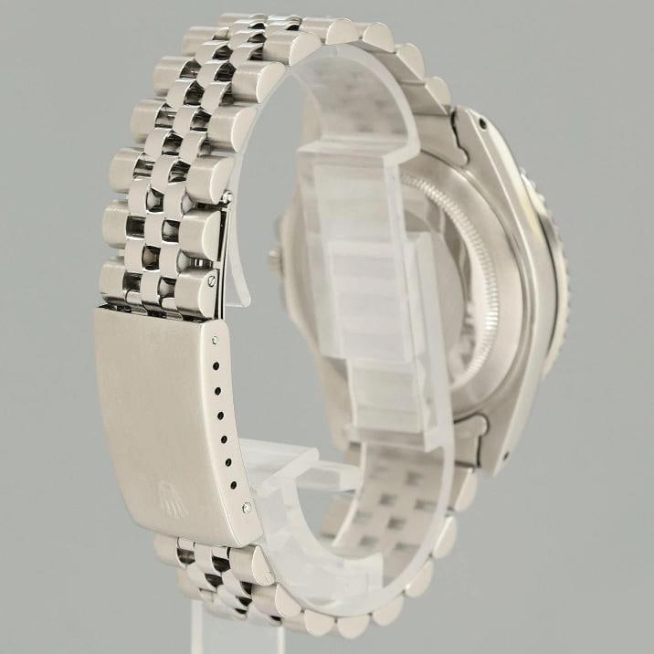 PAPERS MINT Rolex GMT-Master 2 Pepsi Blue Red Jubilee Steel 16710 Watch Box/papers - 6