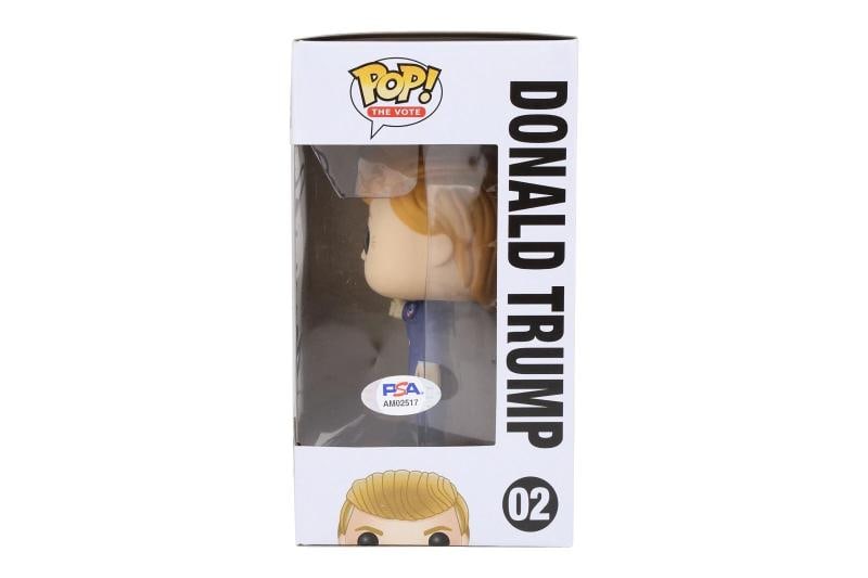 President Donald Trump Signed Road to the White House Funko Pop PSA DNA COA RARE - 2