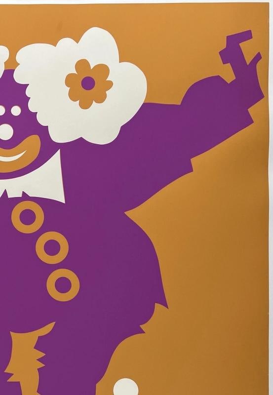 Original Vintage Poster FIELD MUSEUM PROGRAMS FOR CHILDREN Silkscreen RARE LINEN - 3