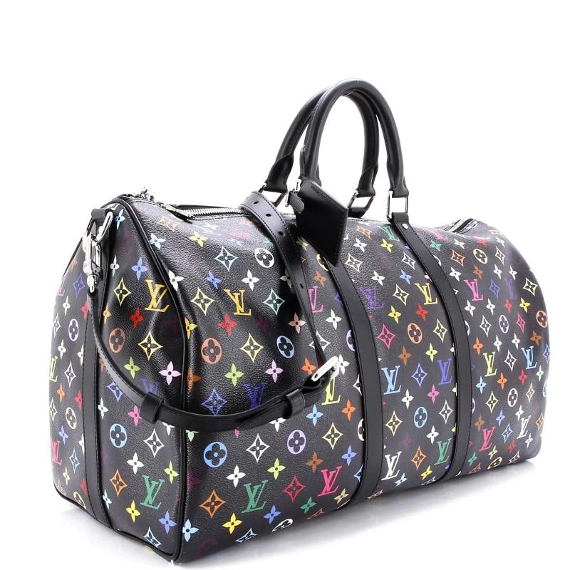 Louis Vuitton x Takashi Murakami Keepall Bandouliere Bag Monogram Multicolor 50 - 2