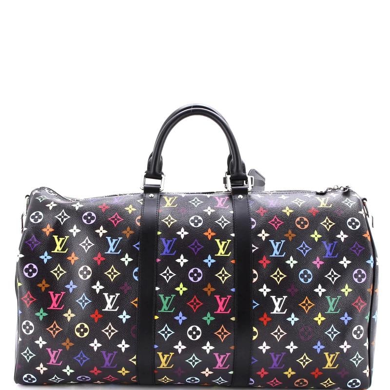 Louis Vuitton x Takashi Murakami Keepall Bandouliere Bag Monogram Multicolor 50 - 3
