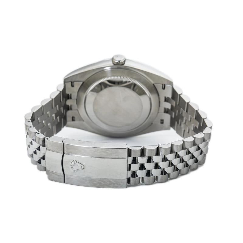 Rolex Datejust 126300 Jubilee 2022 Card Stainless Steel White Dial Auto Men 41mm - 5