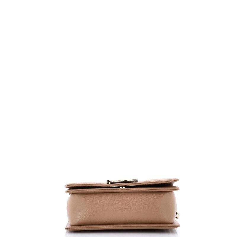 Chanel Boy Flap Bag Chevron Caviar Small - 4