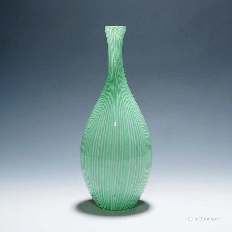Large Tessuto Vase by Carlo Scarpa for Venini Murano - 2