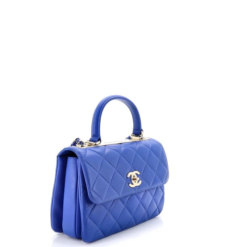 Chanel Trendy CC Top Handle Bag Quilted Lambskin Small - 2