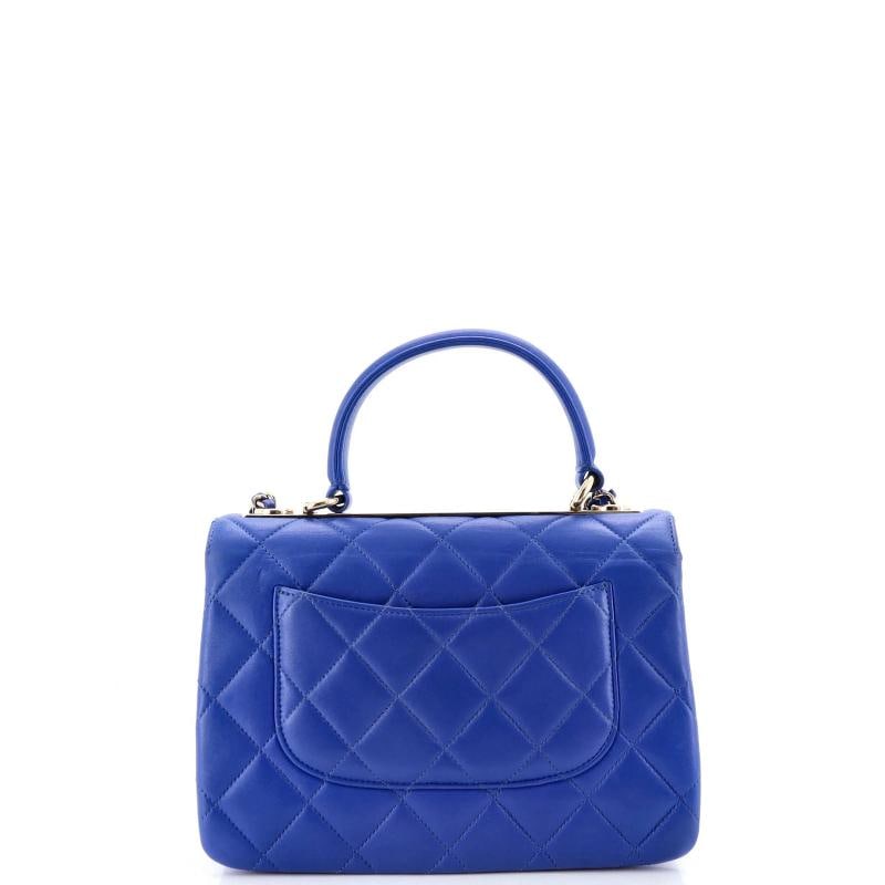 Chanel Trendy CC Top Handle Bag Quilted Lambskin Small - 3