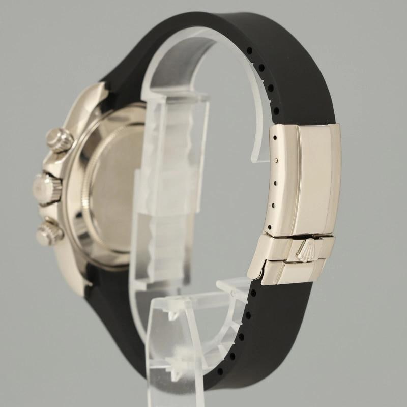 MINT Rolex Daytona White Gold 116519 Meteorite Roman Rubber Watch Box - 4