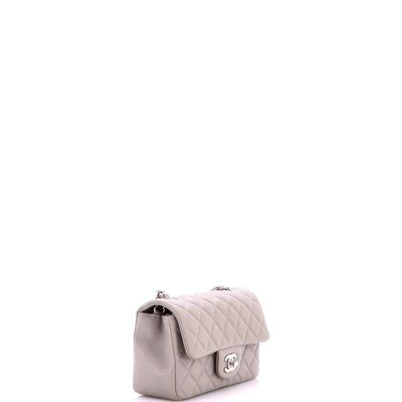 Chanel Classic Single Flap Bag Quilted Lambskin Mini - 2