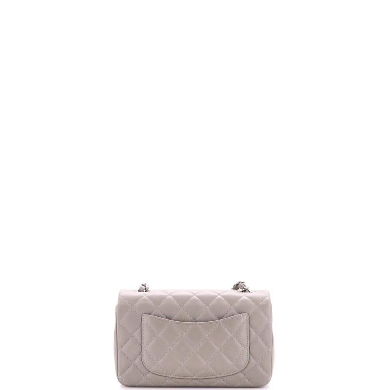 Chanel Classic Single Flap Bag Quilted Lambskin Mini - 3