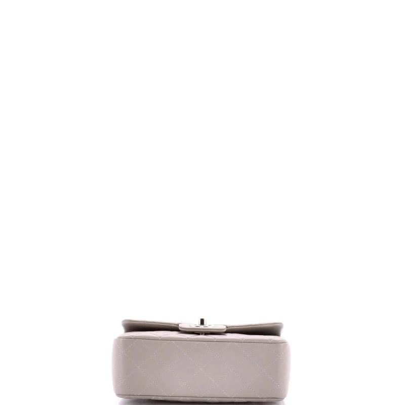 Chanel Classic Single Flap Bag Quilted Lambskin Mini - 4