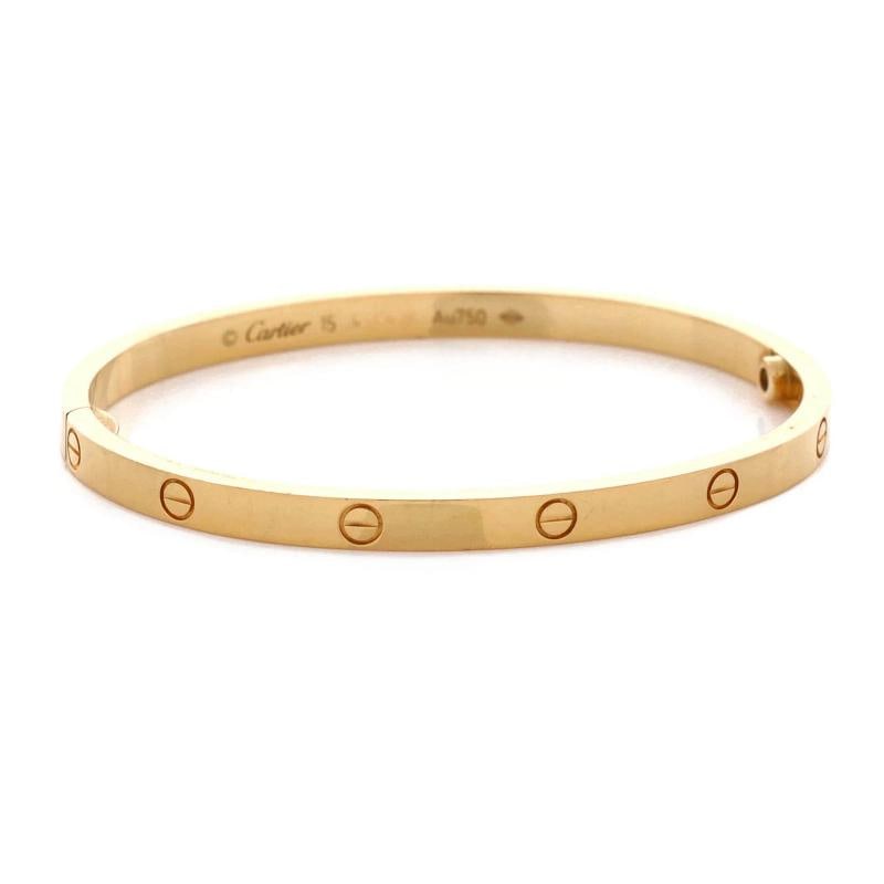 Cartier Love Bracelet 18K Yellow Gold Small - 3