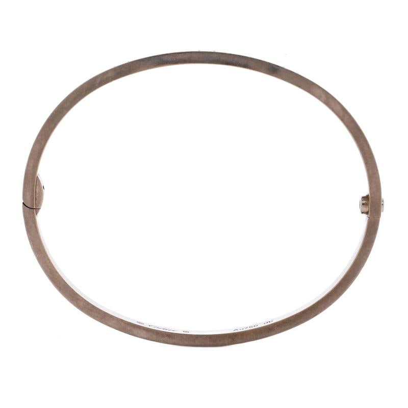 Cartier Love Bracelet 18K White Gold Small - 3