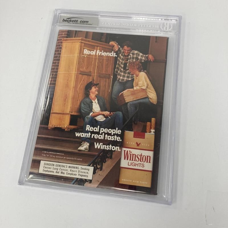 Michael Jordan Signed 1987 Sports Illustrated Magazine Beckett Certified - 5